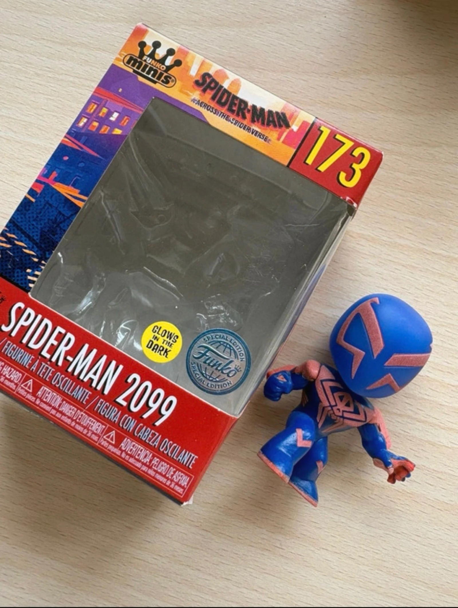 Funko Mini Spiderman 2099 (173) Glows in The Dark